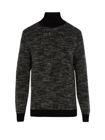 Ermenegildo Zegna Roll-neck Cashmere-blend Sweater