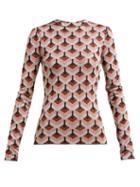 Matchesfashion.com Paco Rabanne - Geometric Metallic Jacquard Top - Womens - Multi