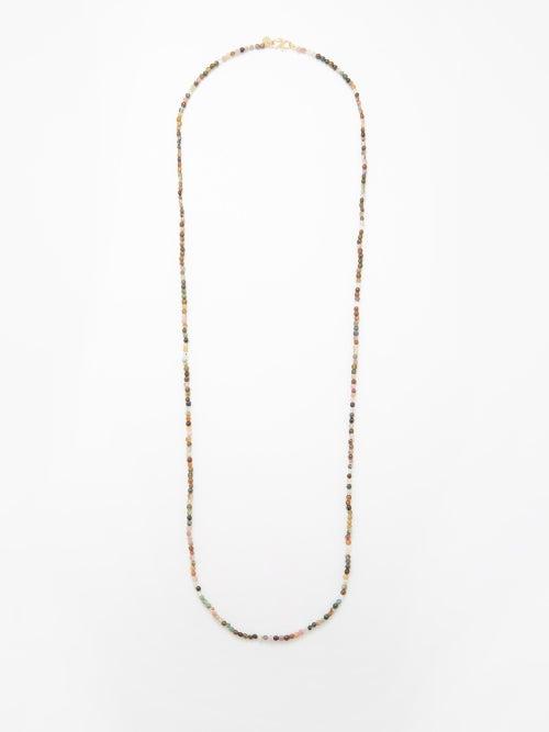 Rosa De La Cruz - Tourmaline & 18kt Gold Necklace - Womens - Multi
