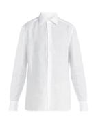 Matchesfashion.com Salle Prive - Mart Linen Shirt - Mens - White