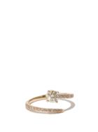 Ladies Fine Jewellery Ileana Makri - Grass Seed Diamond & 18kt Gold Ring - Womens - Yellow Gold