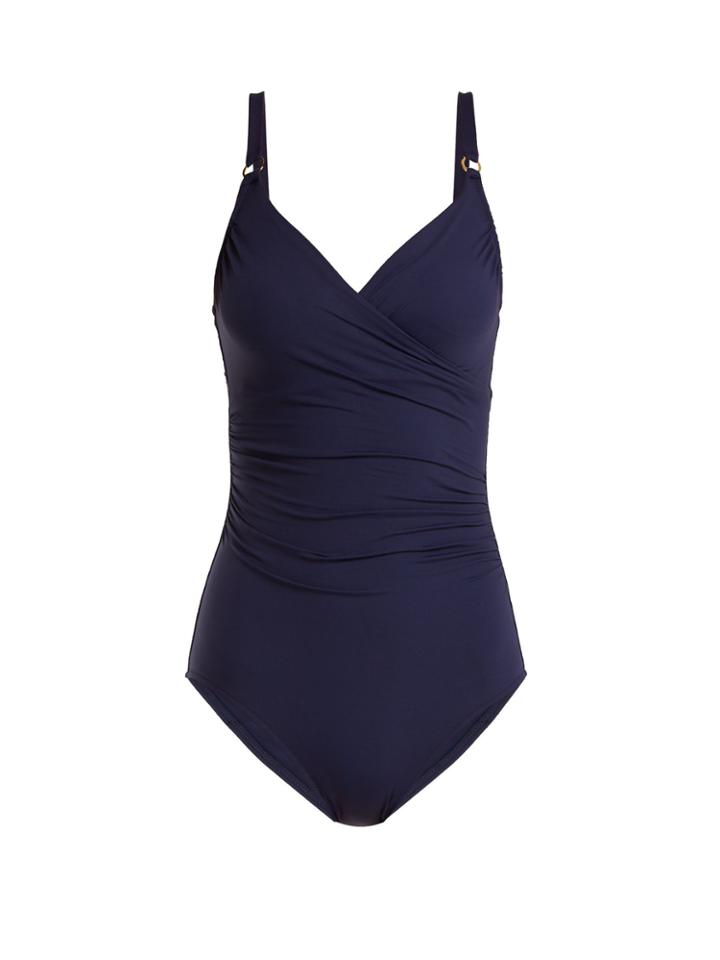 Melissa Odabash Majorca Wrap-over Swimsuit