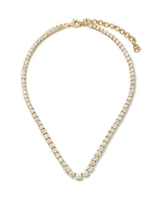 Matchesfashion.com Shay - Diamond & 18kt Gold Choker - Womens - Yellow Gold