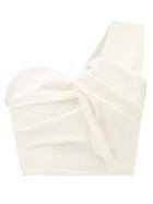 Matchesfashion.com Racil - Atlas Twisted Cropped Top - Womens - Cream