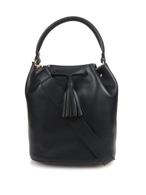 Anya Hindmarch Vaughan Leather Bucket Bag