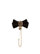 Dolce & Gabbana Bow Crystal-embellished Brooch