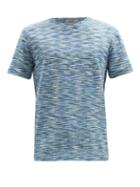 Mens Rtw Missoni - Blurred-stripe Cotton-jersey T-shirt - Mens - Multi