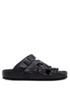 Matchesfashion.com Birkenstock X Csm - Tallahassee Woven Leather Sandals - Mens - Black