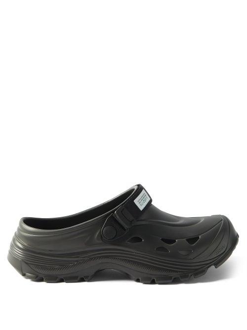 Suicoke - Mok Injection Rubber Mules - Mens - Black