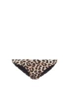 Matchesfashion.com Ganni - Leopard Print High Cut Bikini Briefs - Womens - Leopard