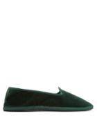 Matchesfashion.com Allagiulia - Velvet Espadrilles - Mens - Dark Green