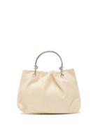 Matchesfashion.com Jil Sander - Knot Handle Leather Bag - Womens - White