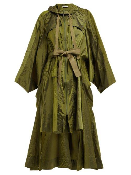 Matchesfashion.com Palmer//harding - Brooke Asymmetric Parka - Womens - Khaki