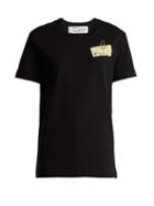 Matchesfashion.com Off-white - Artwork Print Cotton T Shirt - Womens - Black