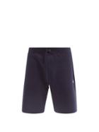 Matchesfashion.com Polo Ralph Lauren - Logo-embroidery Cotton-blend Jersey Shorts - Mens - Navy