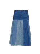 Mih Jeans The Gilles Panelled Denim Skirt