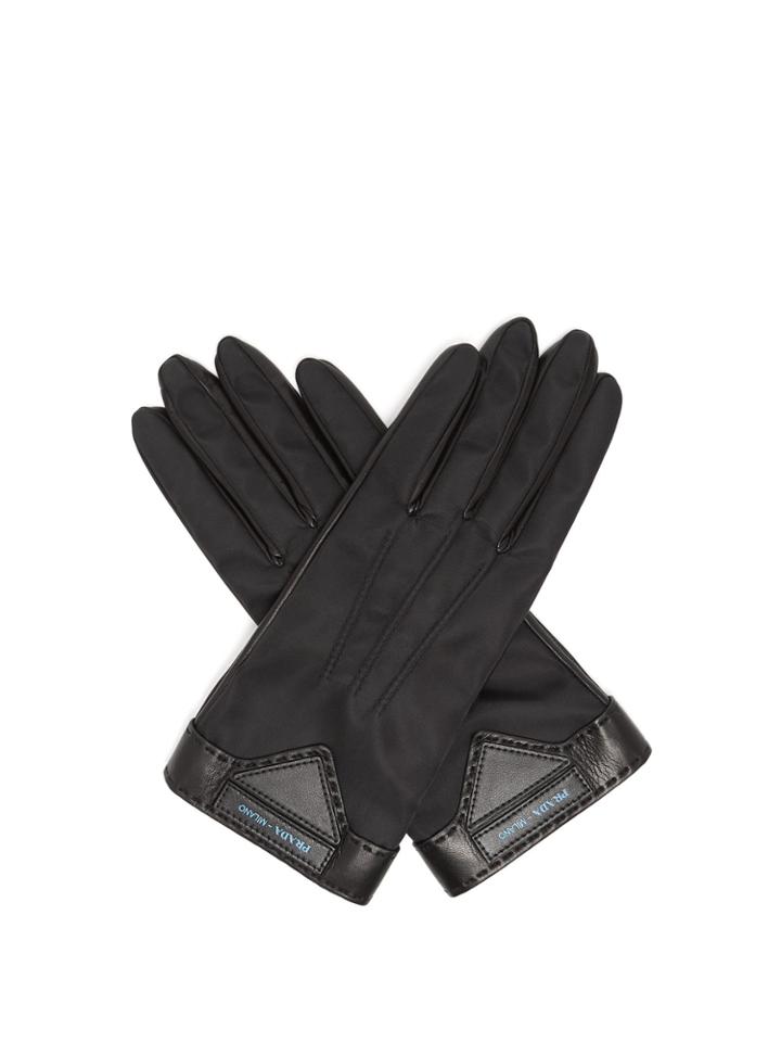 Prada Nylon Gloves
