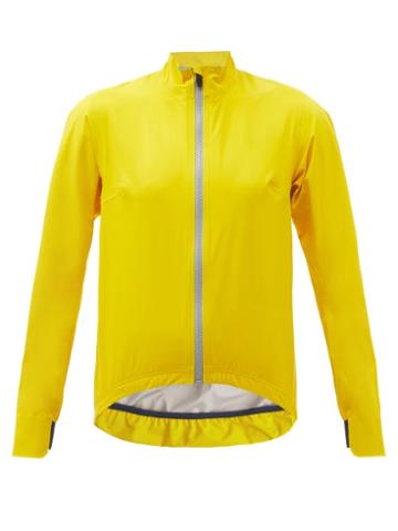 Matchesfashion.com Caf Du Cycliste - Suzette Laminated-ripstop Rain Jacket - Womens - Yellow