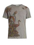 Valentino Animal-print Cotton T-shirt