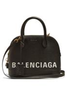 Matchesfashion.com Balenciaga - Ville Top Handle S Bag - Womens - Black White