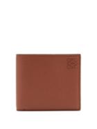 Matchesfashion.com Loewe - Logo-embossed Grained-leather Bifold Wallet - Mens - Brown
