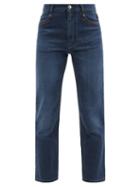 Chlo - High-rise Cropped Flared-leg Jeans - Womens - Denim
