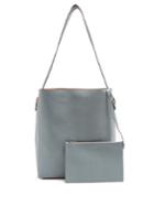 Valextra Sacca Pebbled-leather Tote