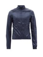 Matchesfashion.com Caf Du Cycliste - Petra Zipped Technical-shell Cycling Jacket - Mens - Navy