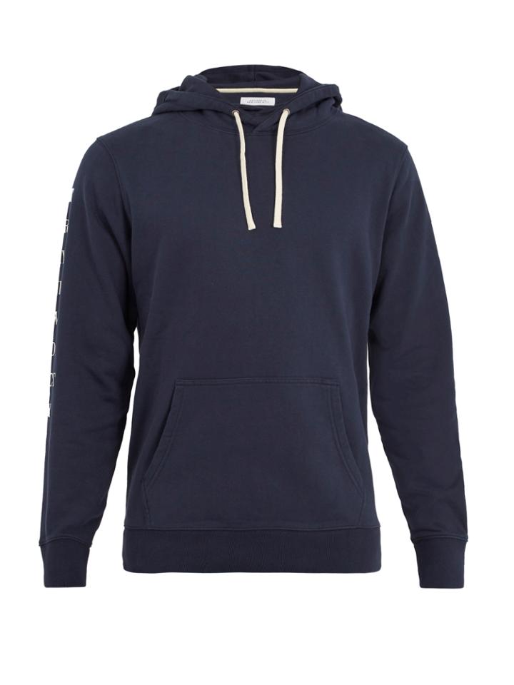 Saturdays Nyc Ditch Logo-print Hooded Cotton Sweatshirt