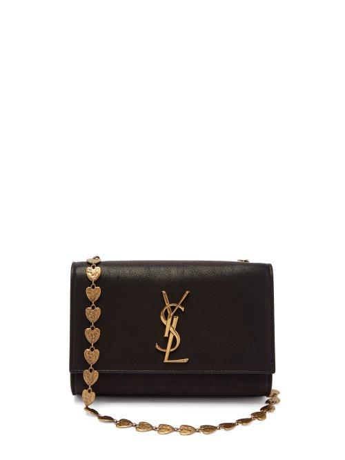 Matchesfashion.com Saint Laurent - Kate Leather Cross Body Bag - Womens - Black