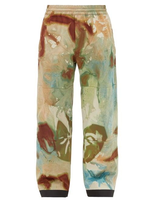 Matchesfashion.com 3 Moncler Grenoble - Tie-dye Print Ski Trousers - Mens - Multi