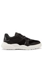 Matchesfashion.com Valentino - V Slam Leather And Suede Trainers - Mens - Black Multi