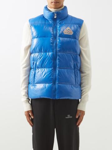 Pyrenex - John Quilted Down Gilet - Mens - Blue