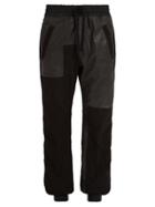 Matchesfashion.com Haider Ackermann - Wide Leg Cropped Leather Trousers - Mens - Black