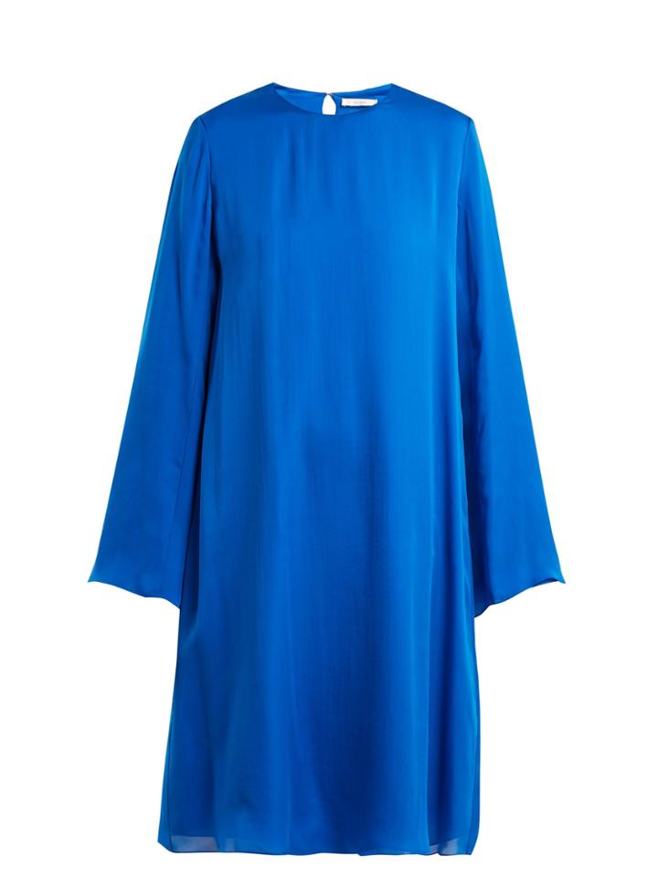The Row Bantoi Silk-charmeuse Tunic Dress