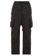 Matchesfashion.com Raf Simons X Templa - Logo Strap Technical Ski Trousers - Mens - Black