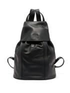 Matchesfashion.com Loewe - Leather Backpack - Womens - Dark Green