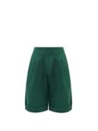 Matchesfashion.com Apiece Apart - Enchanta Long Linen Cotton Shorts - Womens - Green