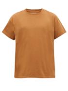 Matchesfashion.com Jeanerica Jeans & Co. - Marcel 180 Recycled Cotton T Shirt - Mens - Beige