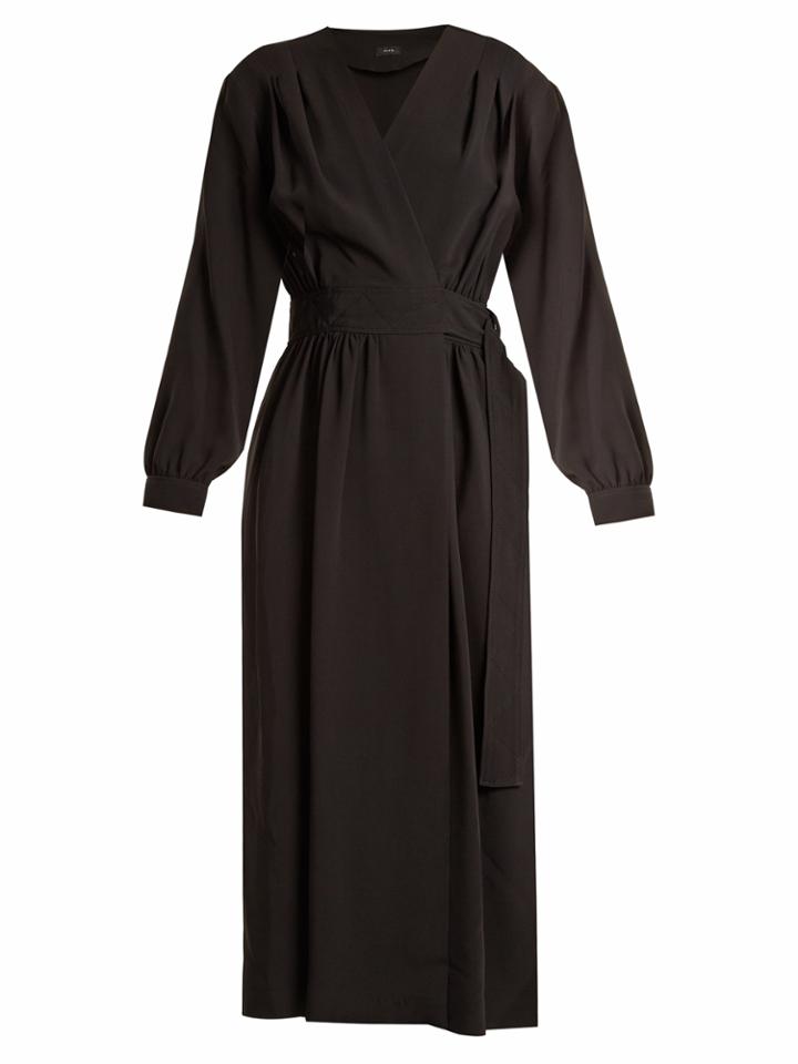 Joseph Mati Stretch-cady Wrap Dress