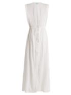 Melissa Odabash Talitha Tie-waist Eyelet-lace Dress