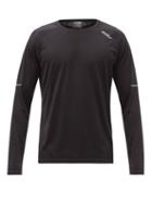 Matchesfashion.com 2xu - Aero Technical-mesh Long-sleeved T-shirt - Mens - Black