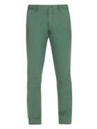 Matchesfashion.com Polo Ralph Lauren - Straight Leg Cotton Blend Chino Trousers - Mens - Green