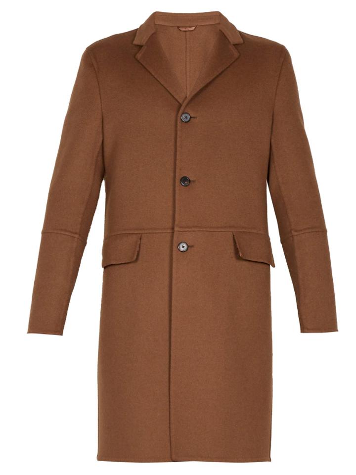 Prada Camel-hair Overcoat