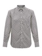 Matchesfashion.com Cobra S.c. - Chequered Cotton Shirt - Mens - Black White