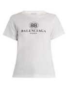 Balenciaga Logo-print Cotton T-shirt