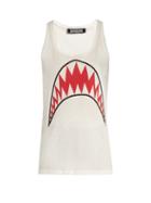 Rockins Shark-print Cotton Tank Top