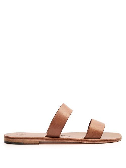 Matchesfashion.com Lvaro - Alex Leather Sandals - Mens - Tan