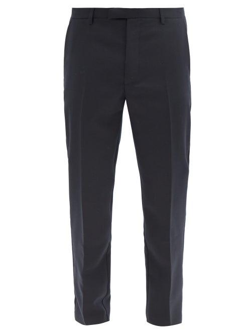 Matchesfashion.com Sfr - Harvey Tailored-twill Trousers - Mens - Navy