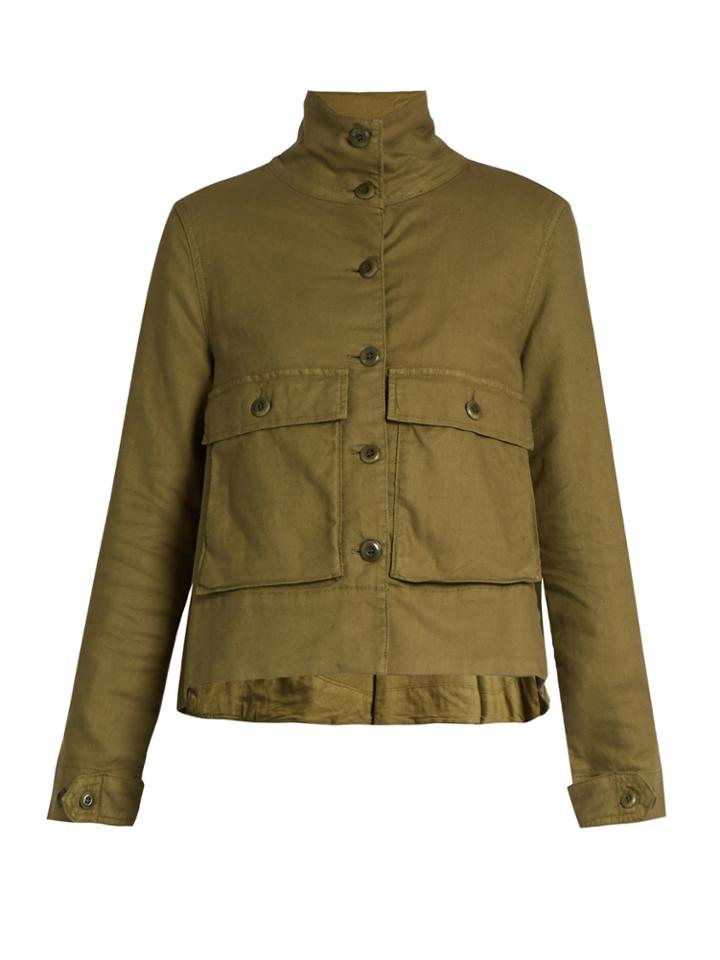 The Great The Swingy Pocket-front Army Jacket